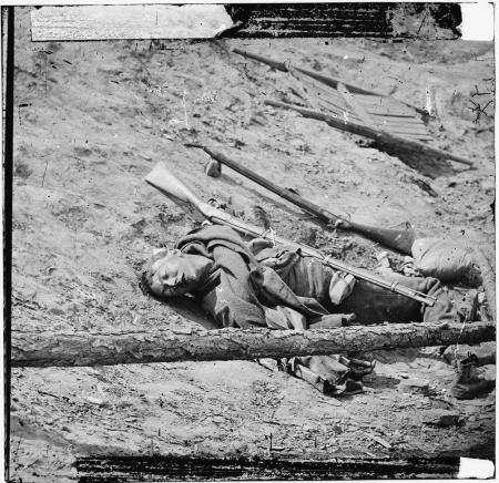 Fotografia de Mathew Brady na Guerra de Secessão.